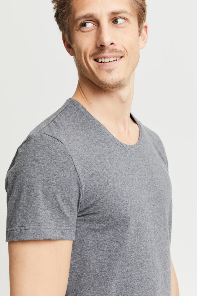 Henri t-shirt grijs