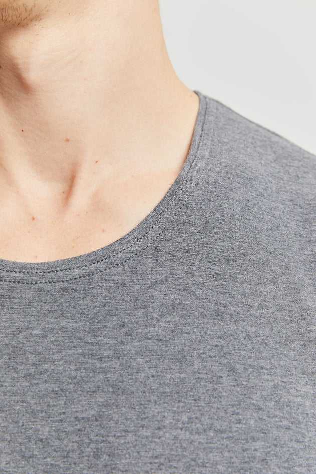 Henri t-shirt grijs