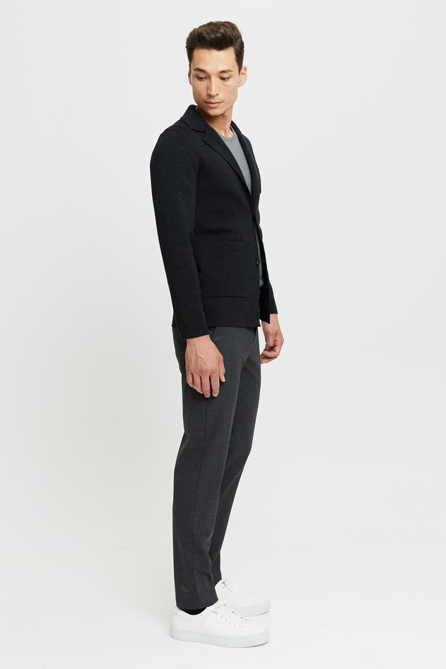 Elias Extra Fine Merino Wool Cardigan
