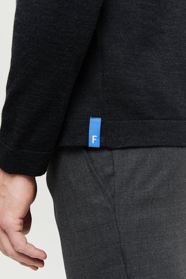 Eero Extra Fine Merino Wool Knit -shirt