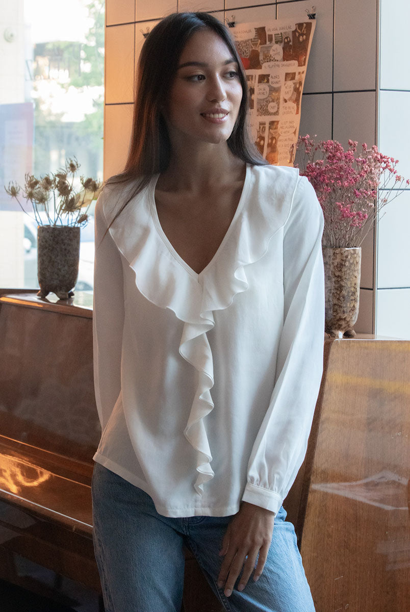 Magnolia blouse off-wit