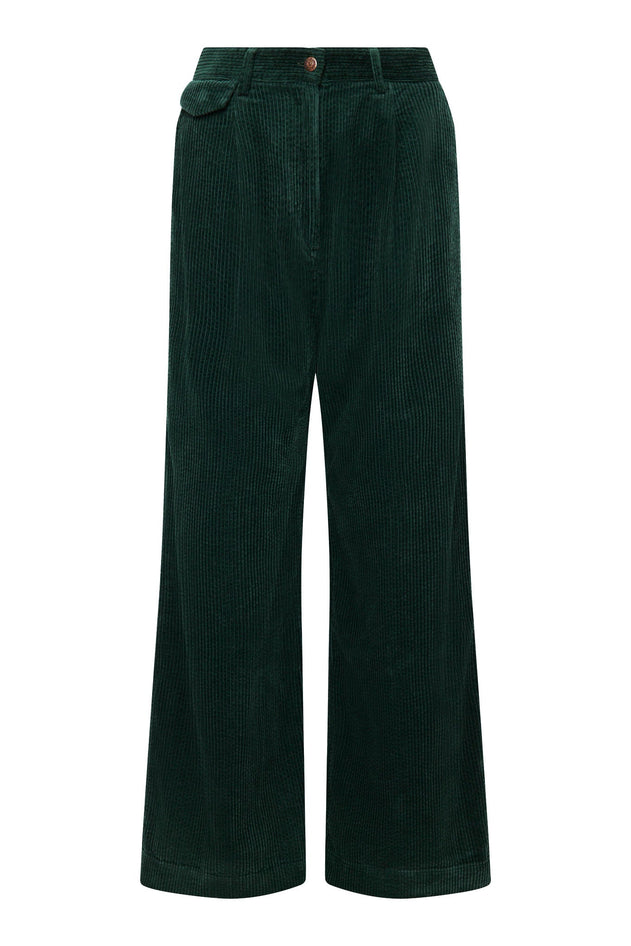 Tijgerkoord broek Soft Ivy
