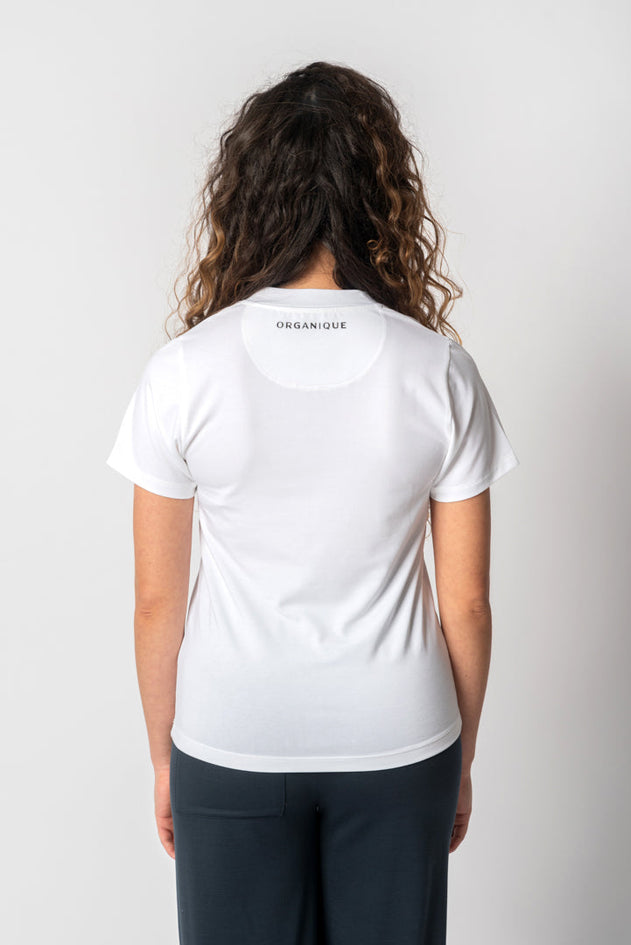 Shirt met V-hals