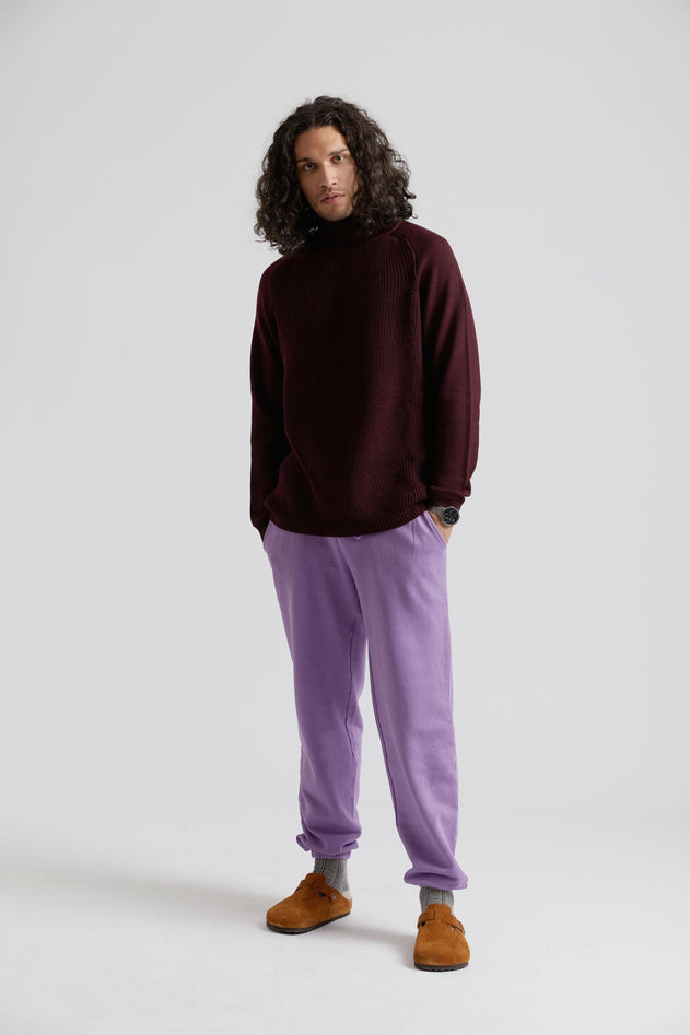 Adam organisch Katoenen Jogger Lila