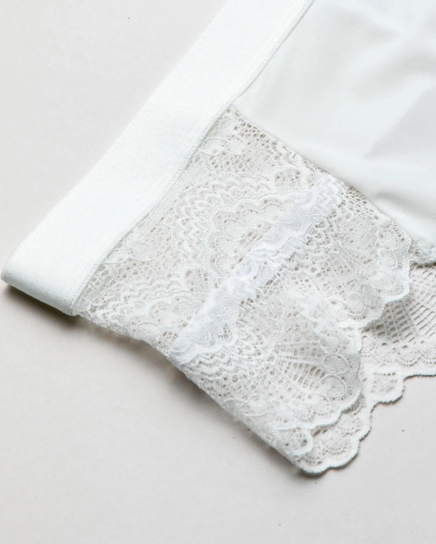 Highwaist String 002 Blanche Wit