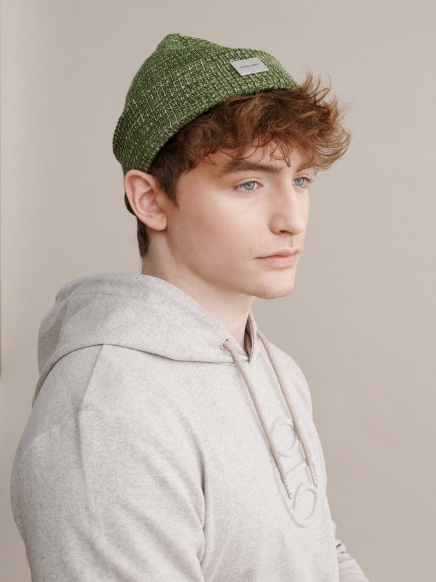 Hanki Beanie Green Melange