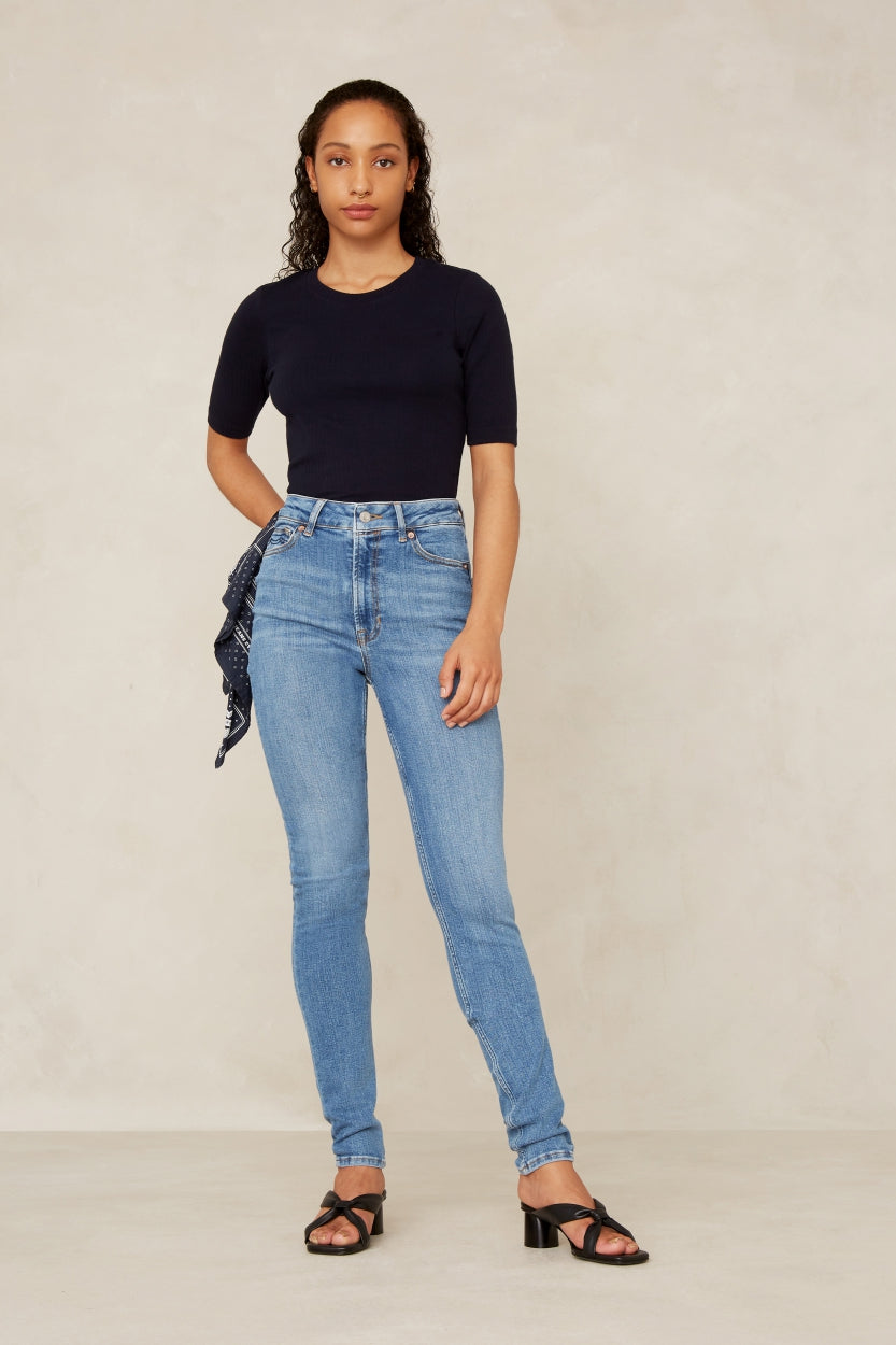 Christina High Jeans Journey Licht Gebruikt