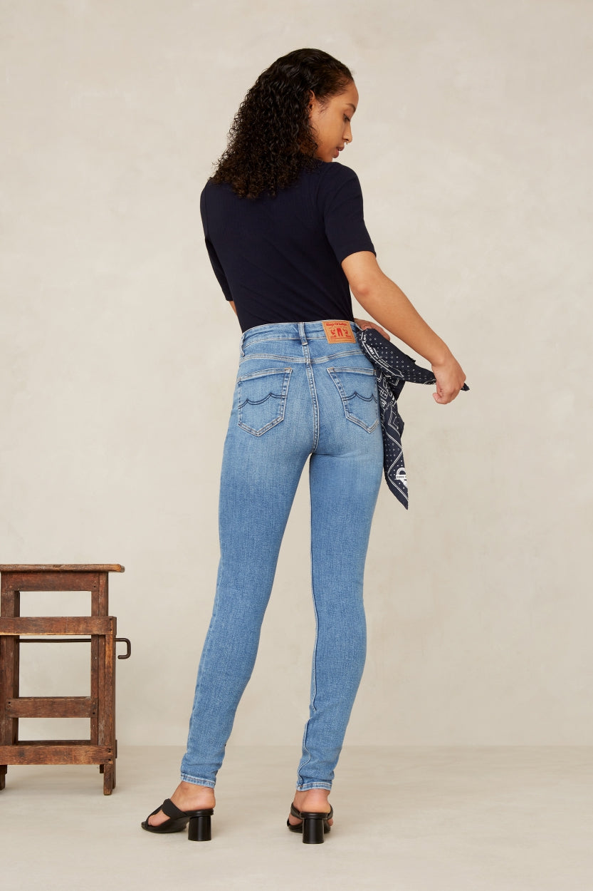 Christina High Jeans Journey Licht Gebruikt