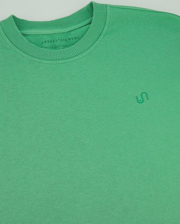 Crew Neck Sweat Green Ivy