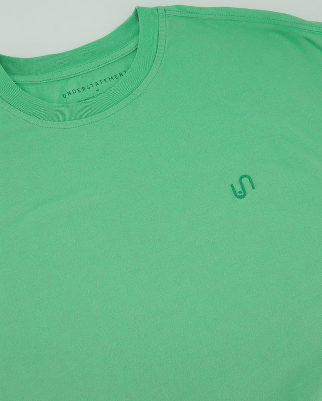 Crew Neck T-shirt Green Ivy