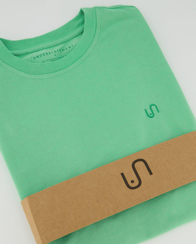 Crew Neck T-shirt Green Ivy