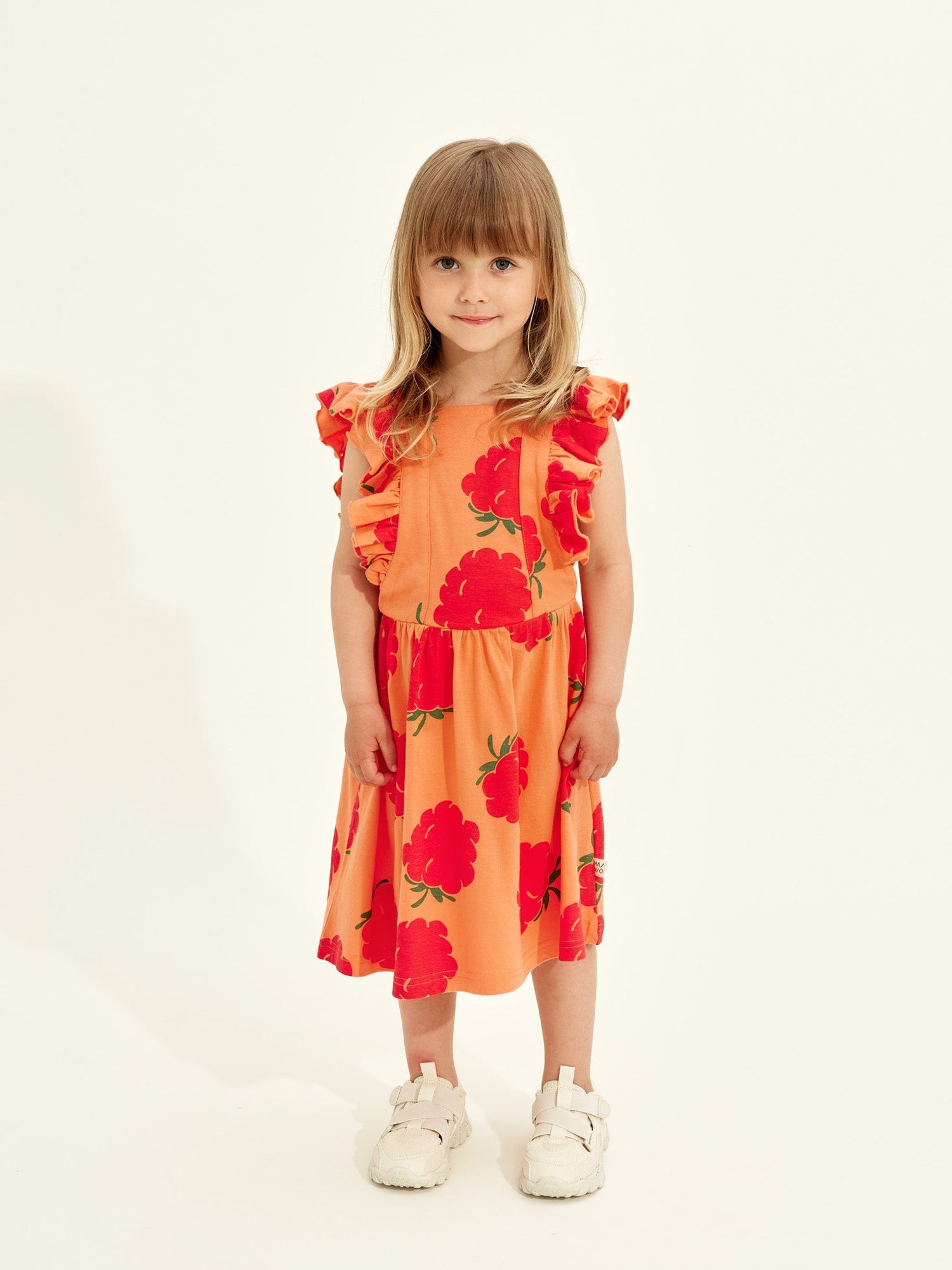 Frambozen Pinafore Jurk Kinderen