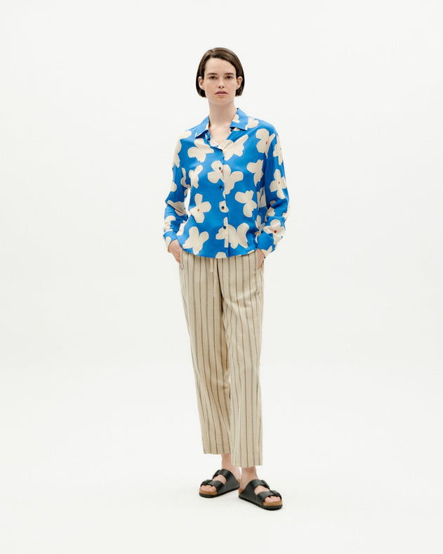 Kati Blouse Butterfly Blue