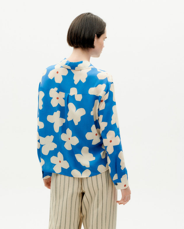 Kati Blouse Butterfly Blue
