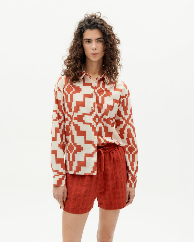 Kati Blouse Illusion Orange