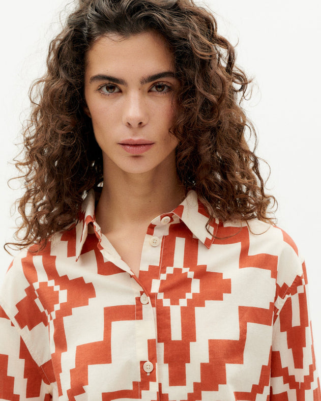 Kati Blouse Illusion Orange