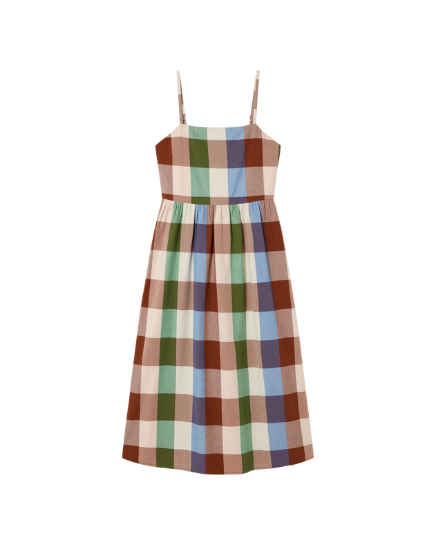 Paola Dress Multicolor Check
