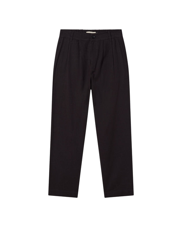 Rina Cropped Pants Black