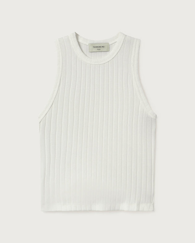 Turkana Tank Top Snow White