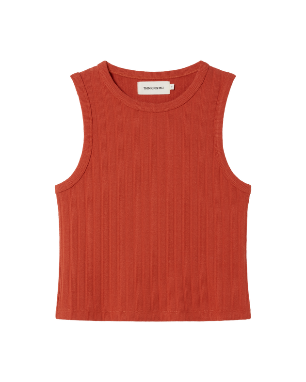Turkana Tank Top Orange Sunset