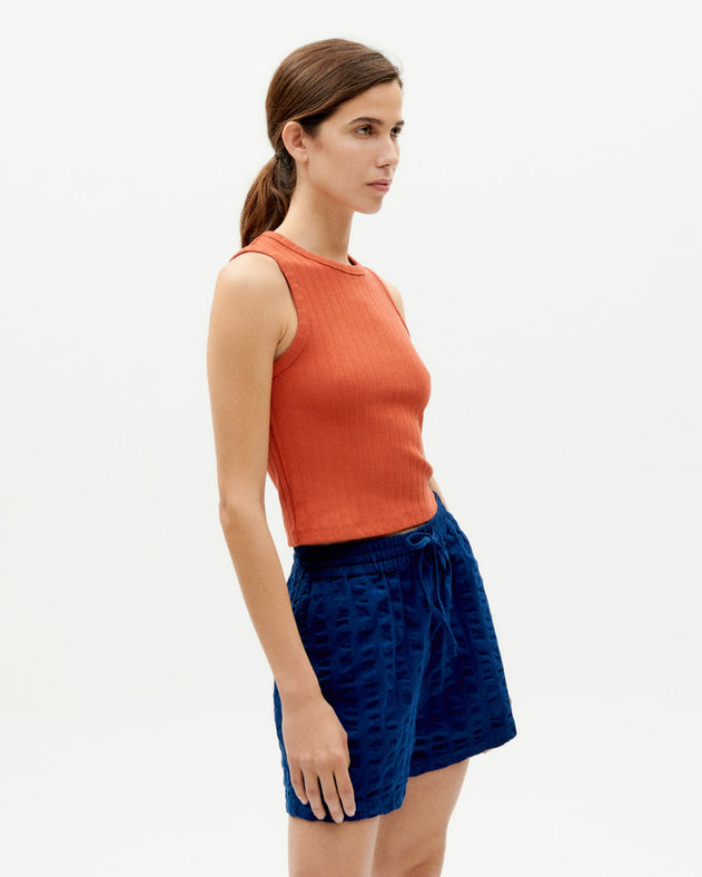 Turkana Tank Top Orange Sunset