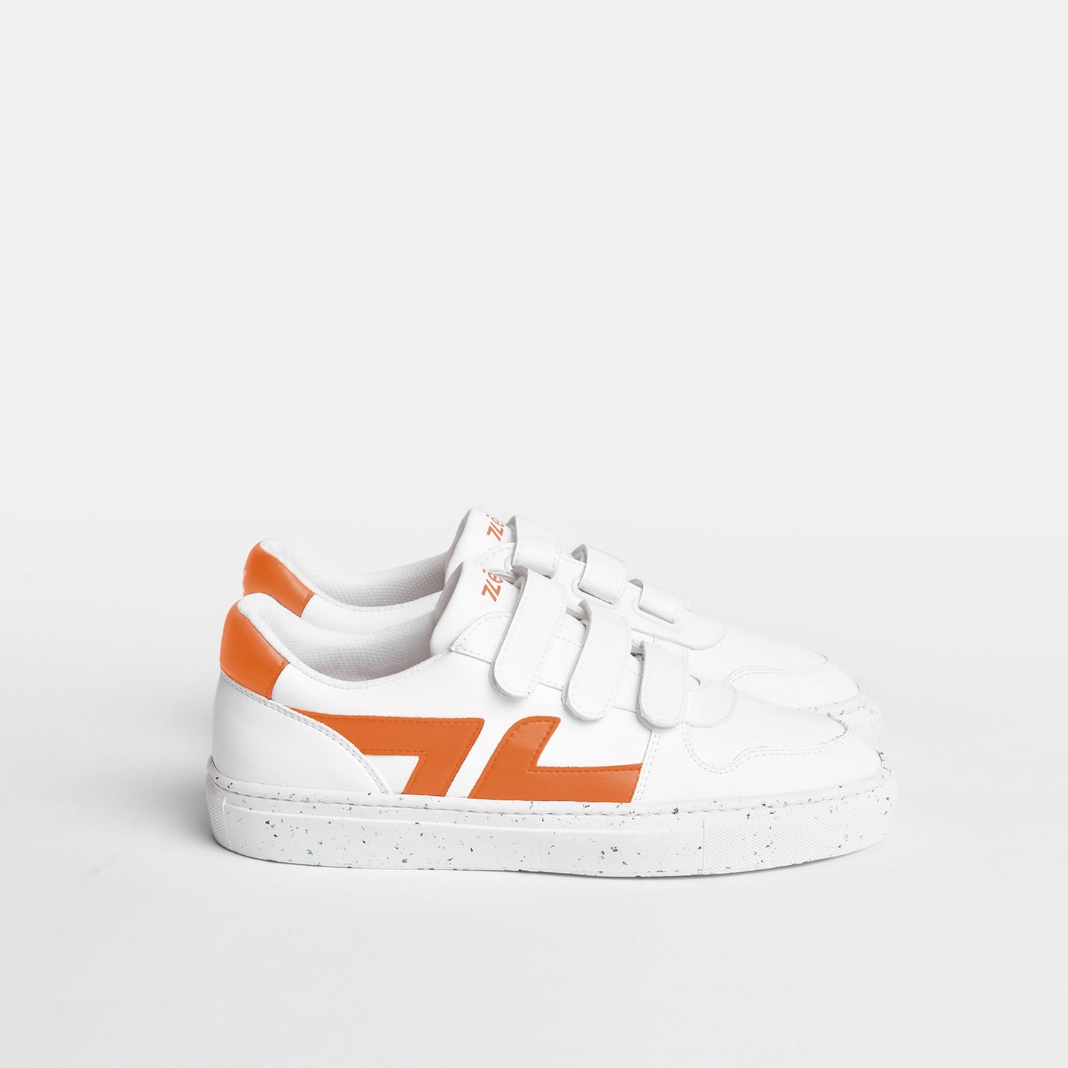 Alpha Klittenband Oranje Sneakers
