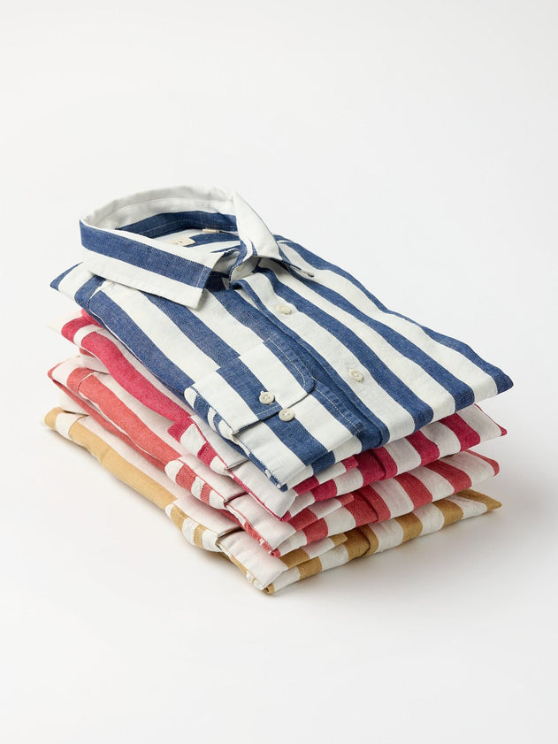 Maggia Linen Shirt Ochre