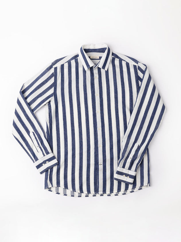 Maggia Linen Shirt Navy