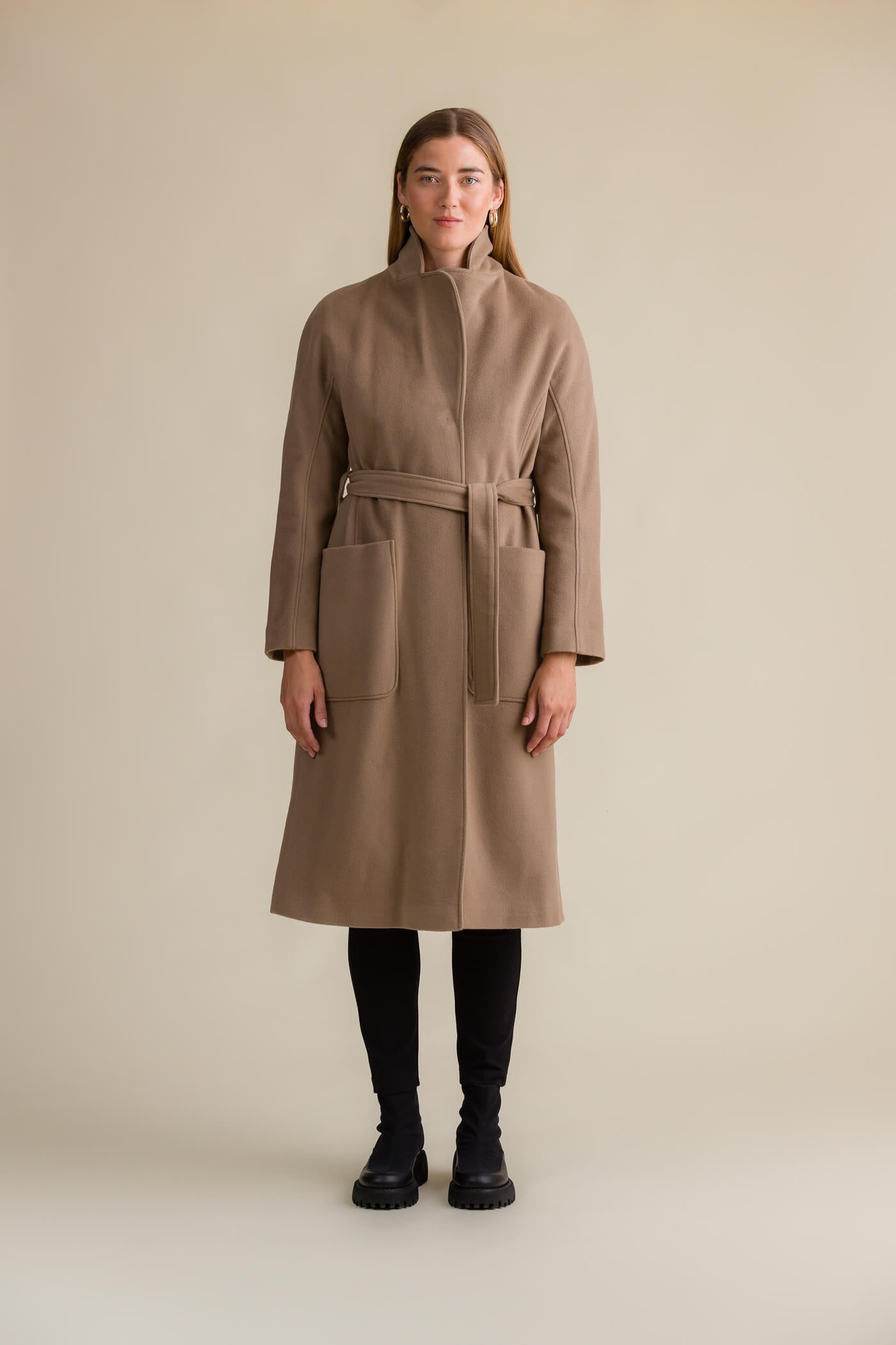 Chelsea Wool Jacket Taupe
