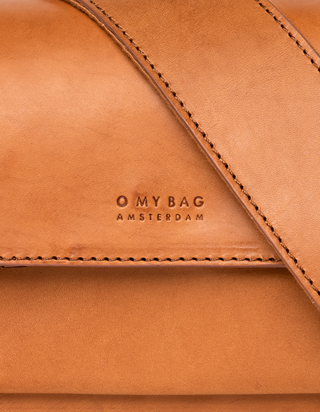 Harper Mini Cognac Klassiek Leder
