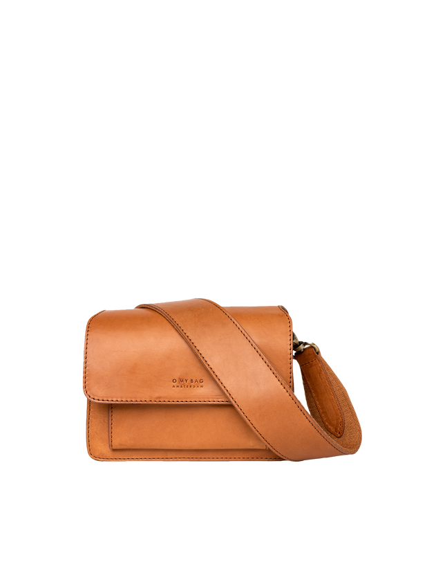 Harper Mini Cognac Klassiek Leder
