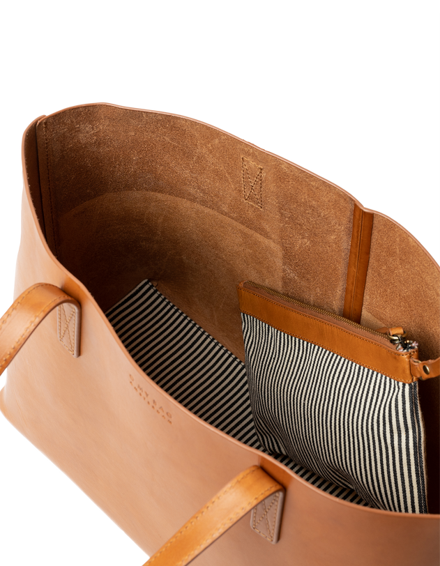 Sam Shopper - Cognac Classic Leather