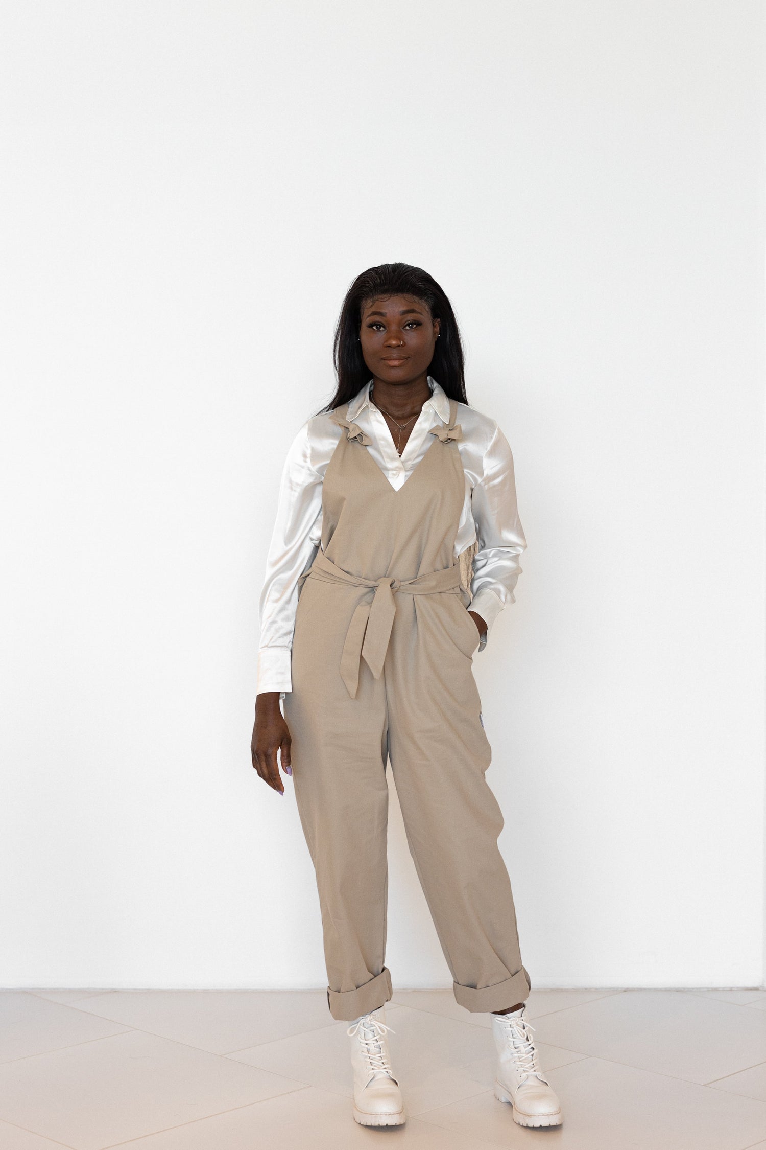 Jumpsuit Lempi Beige
