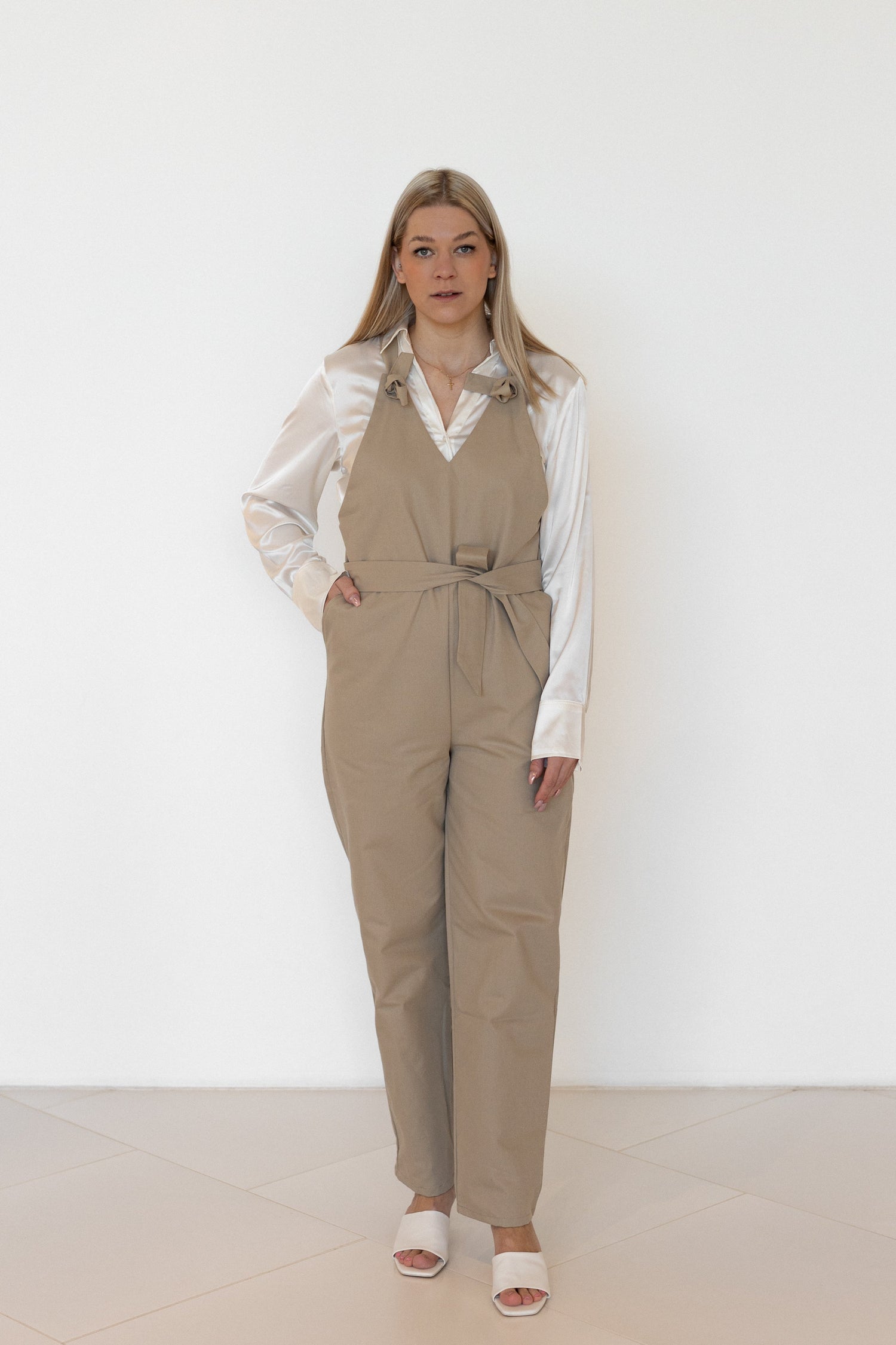 Jumpsuit Lempi Beige
