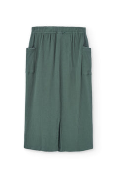Kids' Hadiya Waffle Midi Skirt Blue
