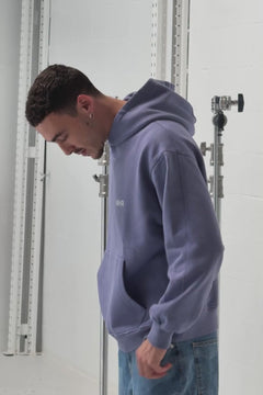 NWHR Hoodie Blue Washed