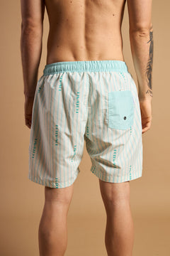 Heren Trendsplant X Antonyo Marest Hotel Del Sol Zwemshort Foam White