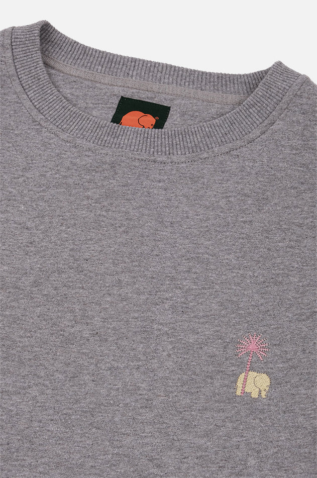 Dames Antonyo Marest x Trendsplant Art Hut Sweater Sport Grey