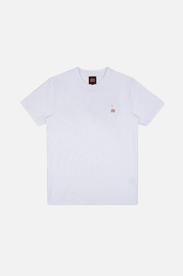 Antonyo Marest x Trendsplant Art Hut T-shirt Wit