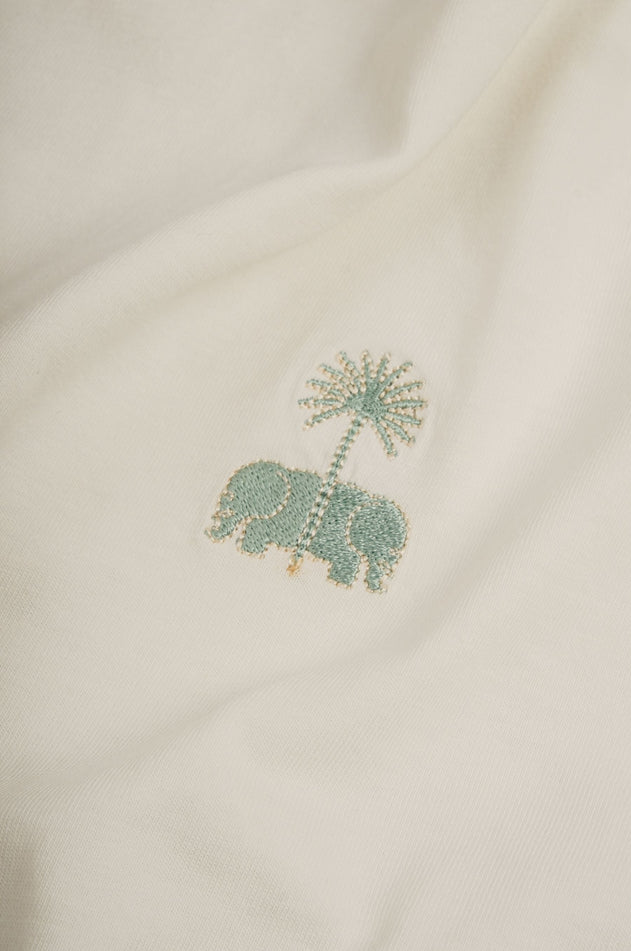Heren Trendsplant x Antonyo Marest Keychain Oversized Heavy T-shirt Foam White