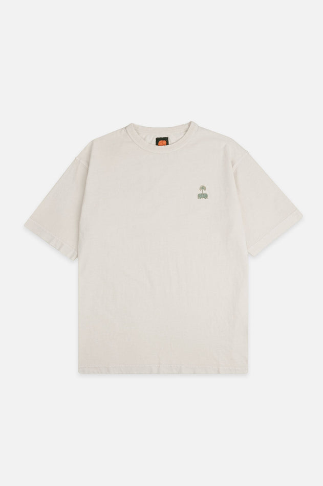 Heren Trendsplant x Antonyo Marest Keychain Oversized Heavy T-shirt Foam White