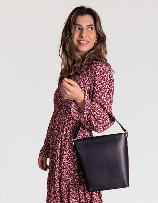 Bobbi Maxi Bucket tas Zwart