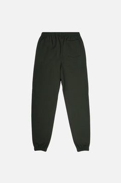 Organic Essential Sweatpants Scarab Green