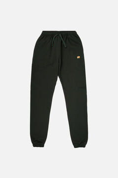 Organic Essential Sweatpants Scarab Green