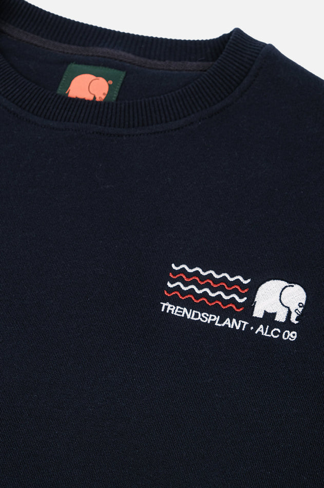 Explanada Organic Sweater Blauw