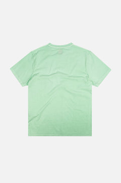 Heren Essential Pigment T-shirt Dusty Aqua