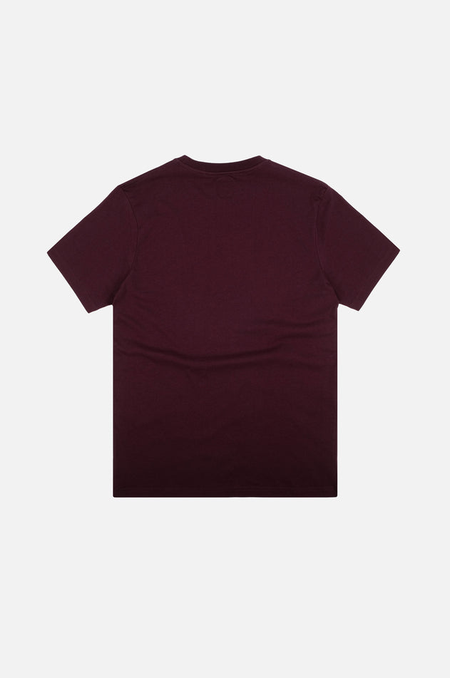 Essential T-shirt Wine Red
