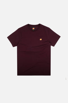 Essential T-shirt Wine Red