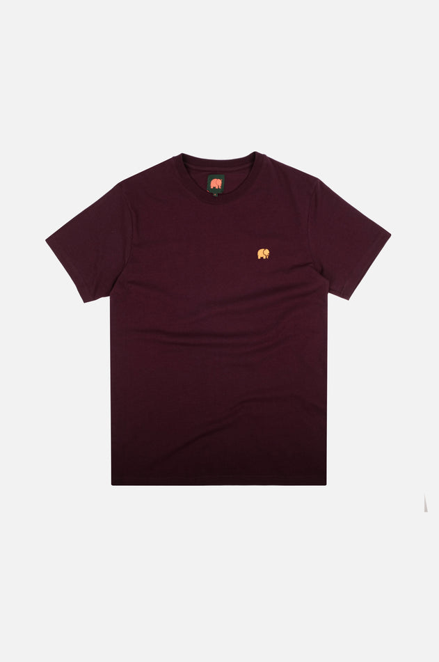 Essential T-shirt Wine Red