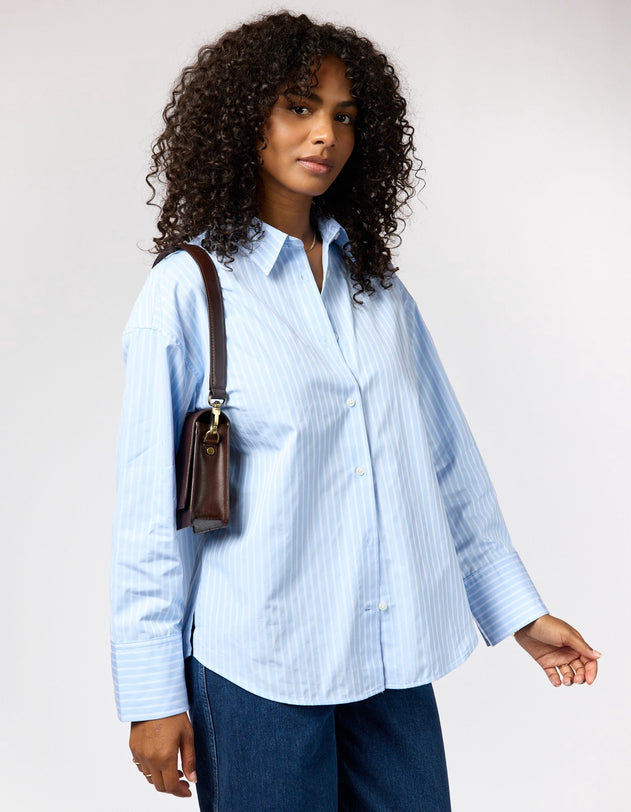 Audrey Mini Tas Chocoladebruin